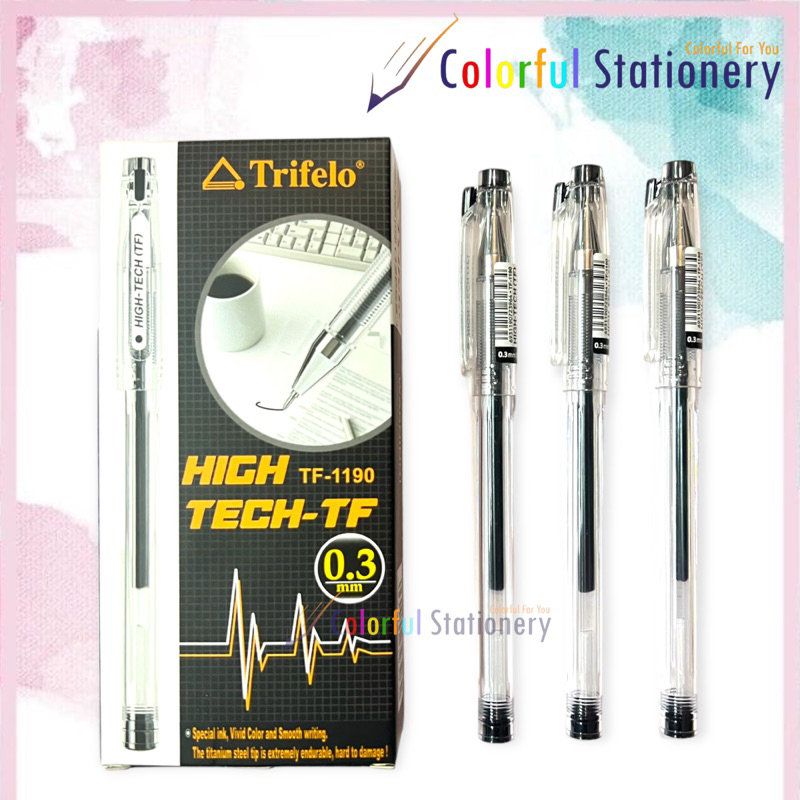 

Pulpen / Ballpoint / Pen Gel Trifelo TF 1190 (12 Pcs)