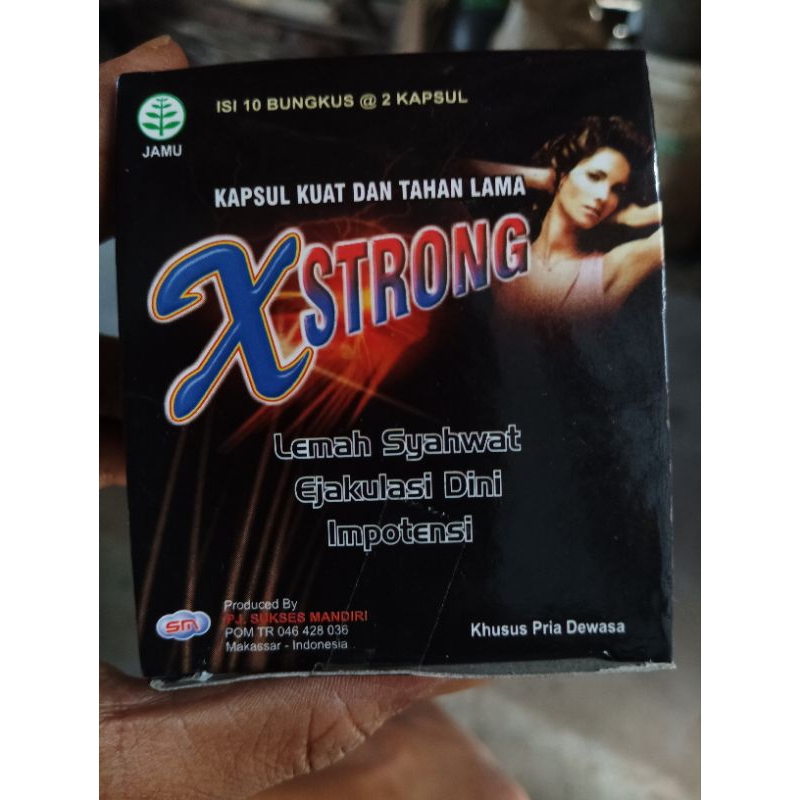 x strong kapsul stamina pria