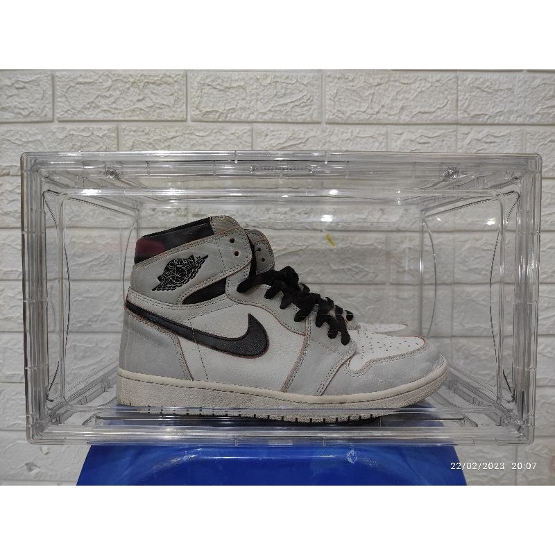 Acrylic Shoe Box Sneakers Box Full Acrylic / Plastic Kotak Sepatu Akrilik Transparan