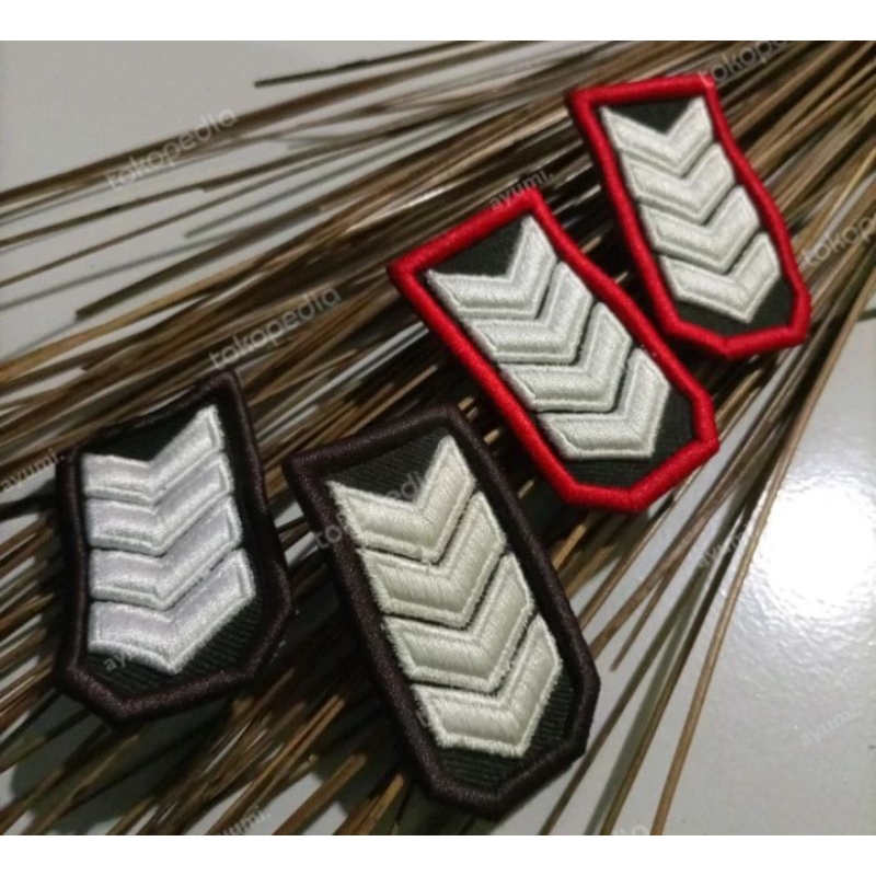 PANGKAT BRIPKA PDL BORDIR TIMBUL