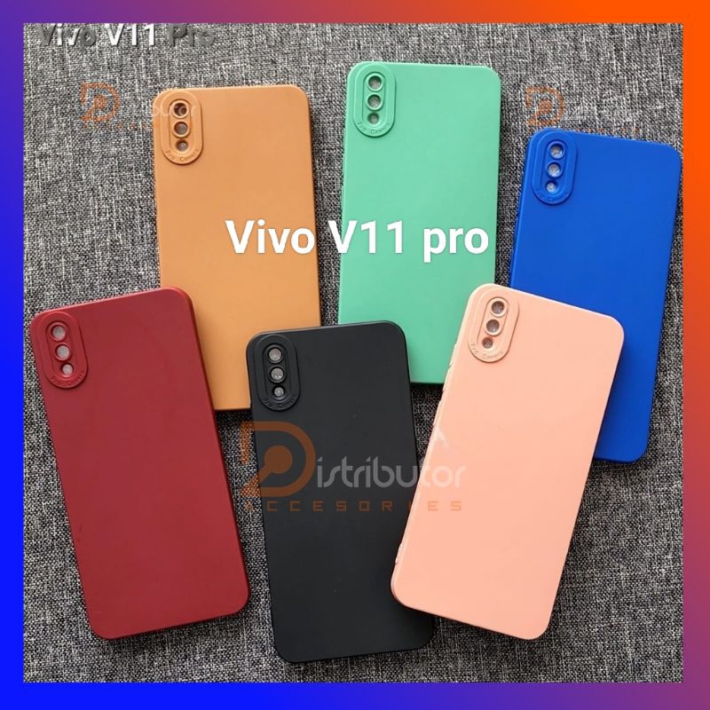 SOFTCASE MACARON PRO CAMERA VIVO V11 PRO CANDY MACARON