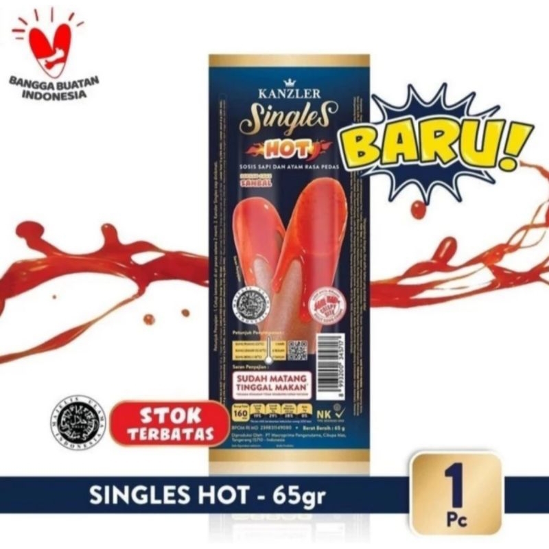 

Sosis Kanzler Singles 65 Gram