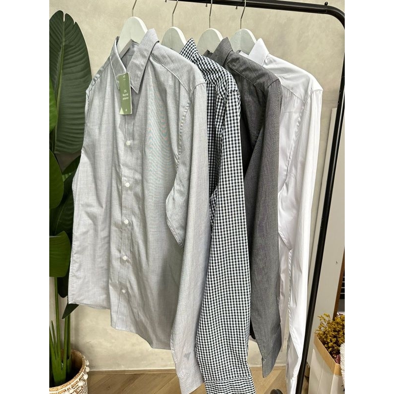 Hm basic longsleeved shirt for Man