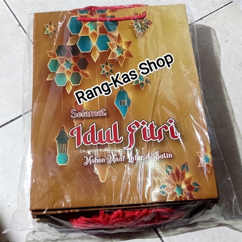 

Paper bag Lebaran Idul Fitri Duplex karton Laminating