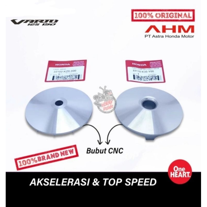 Pulley rumah roller Pulley custom bubut vario 125 vario 150 PCX racing custom
