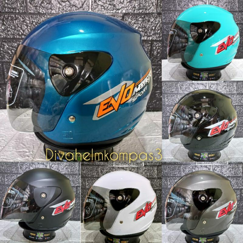 Helm Tsk Evo solid harga grosir|helm murah