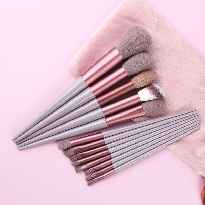 ~ PIYOSHI08 ~ Kuas Alat Make Up Set 13PCS Cosmetics Brush / Make Up Tools Kuas Blush On AF243