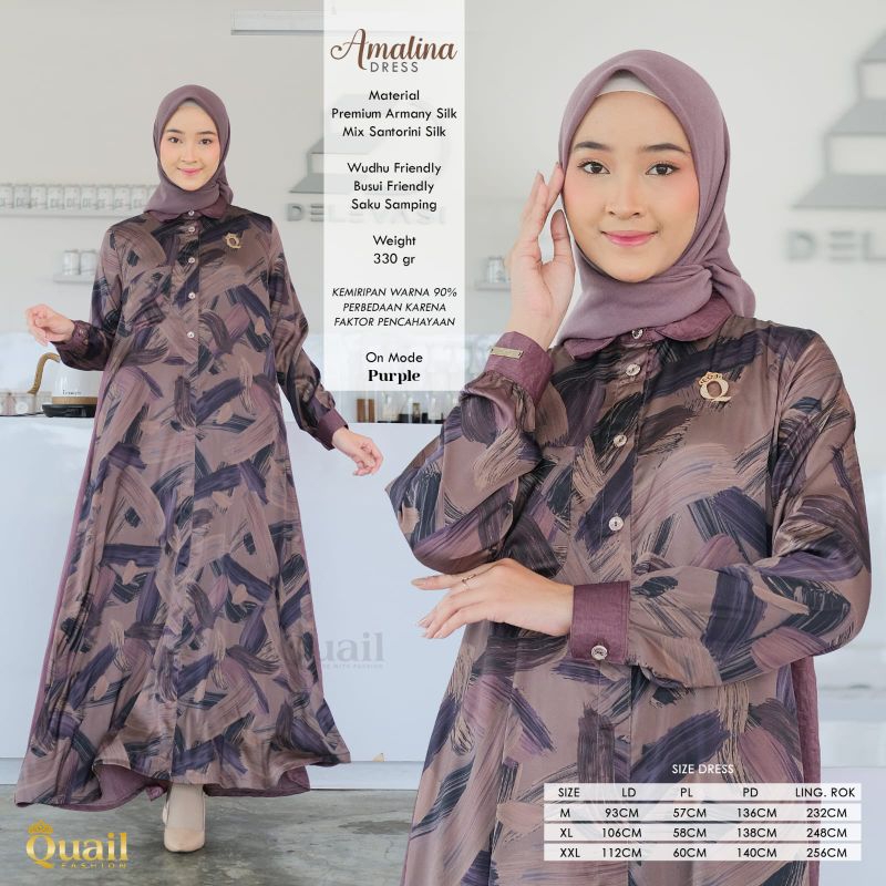 Amalina Gamis QuaiL Hijab