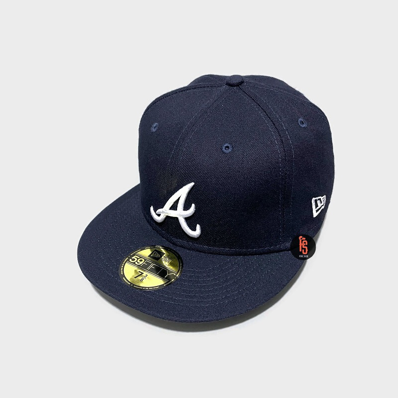 TOPI NEW ERA ORIGINAL WS 1995 ATLANTA BRAVES NAVY UV GREY