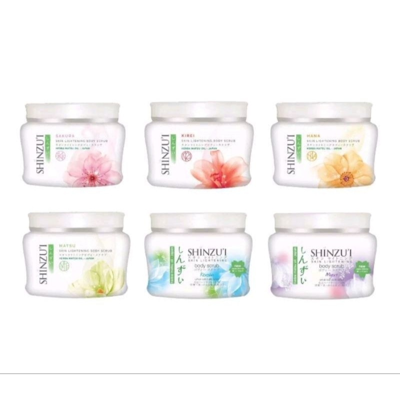 Shinzui Body Scrub 110 gr &amp; 200 gr.