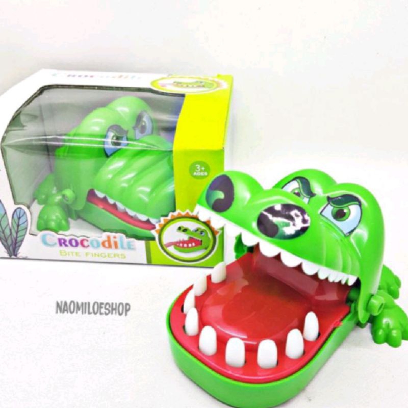 MAINAN GIGIT BUAYA / TRICKY TOY CROCODILE