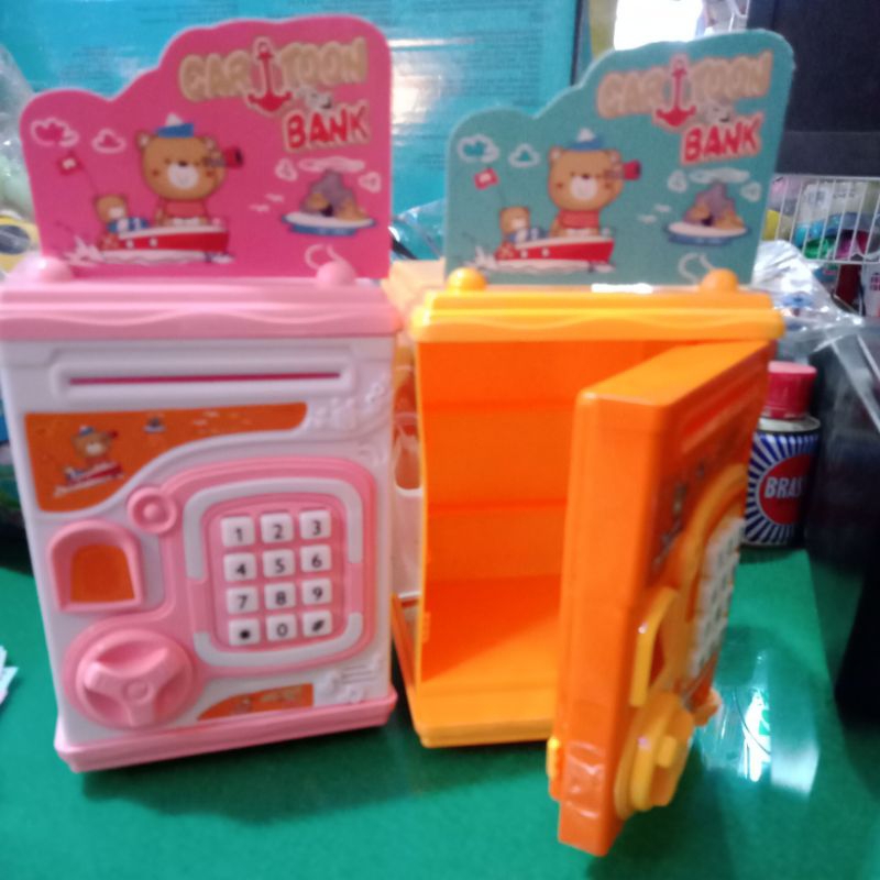 Celengan Box Anak Cartoon Bank