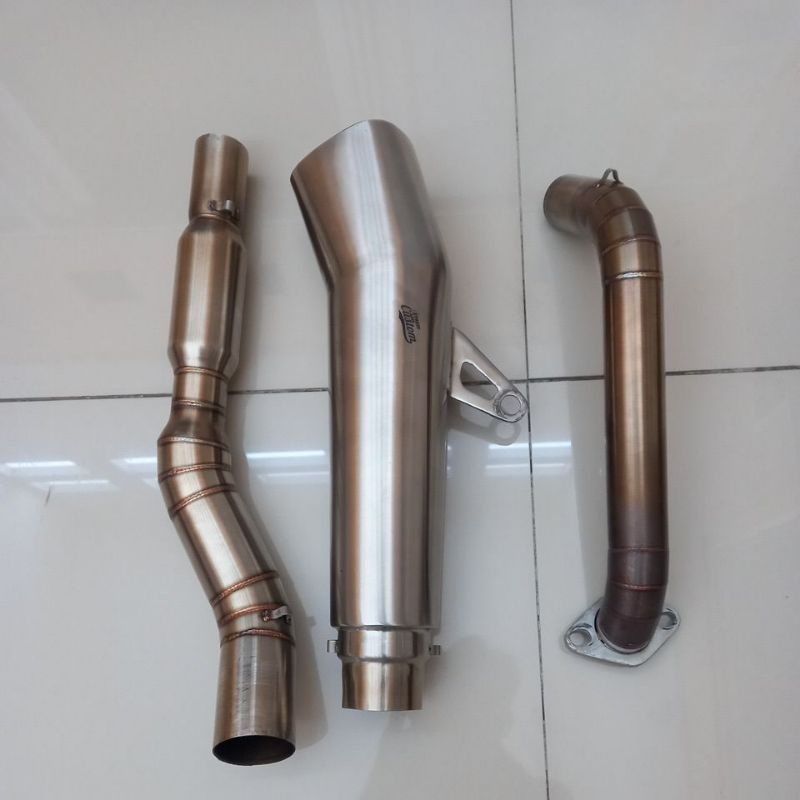 Knalpot full system SAC phyton XSR 155
