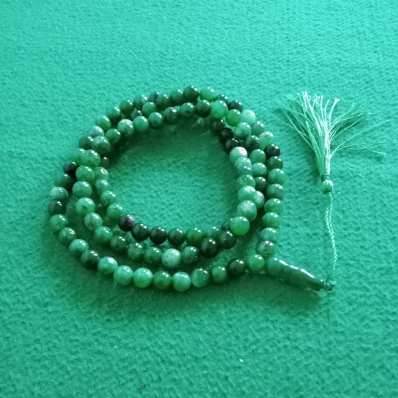 tasbih batu giok size 10 mm
