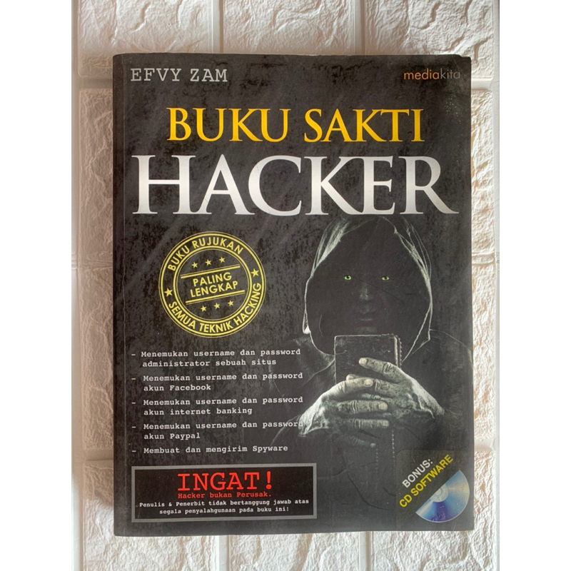 Buku Sakti Hacker (Evfy Zam) | ORIGINAL Preloved