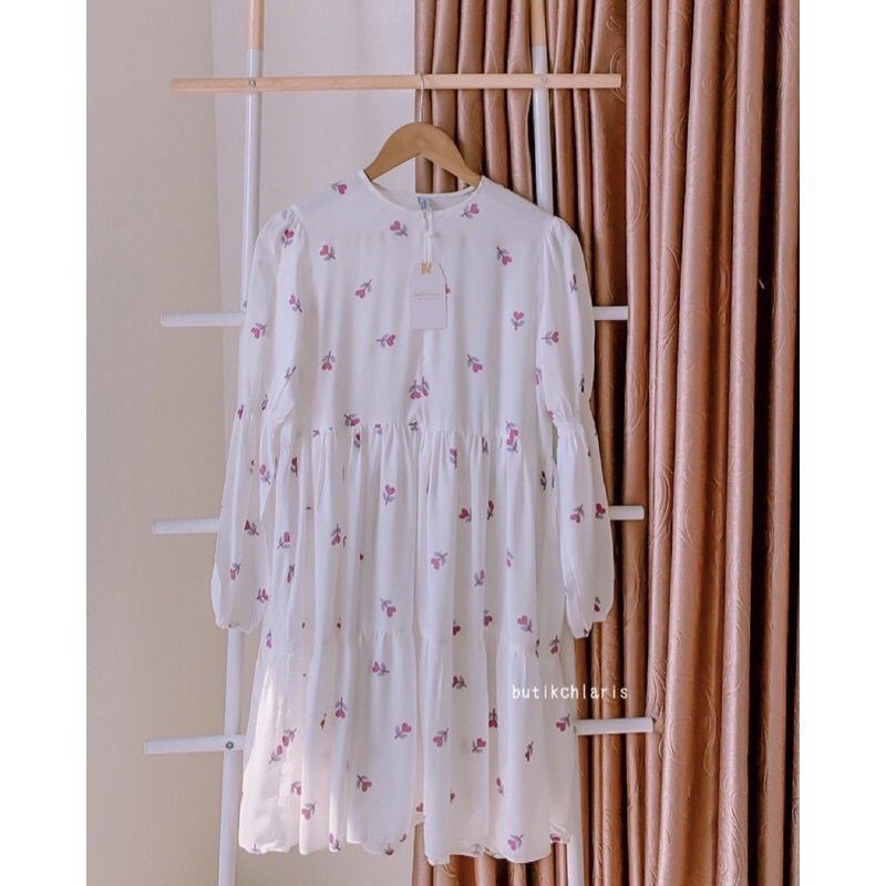 BUTIKCHLARIS LILY TUNIK WHITE BY BUTIK CHLARIS