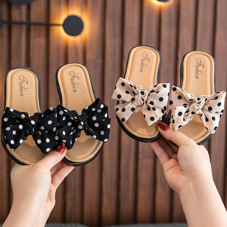 Chubby Glory SH21130 Sandal Slip on / sendal anak perempuan / sendal terlaris / sendal selop sol lentur Pita pantai casual Sandal sendal anak 2 sampai 8 tahun termurah dan terlaris pita polkadot bahan karet / jelly cute