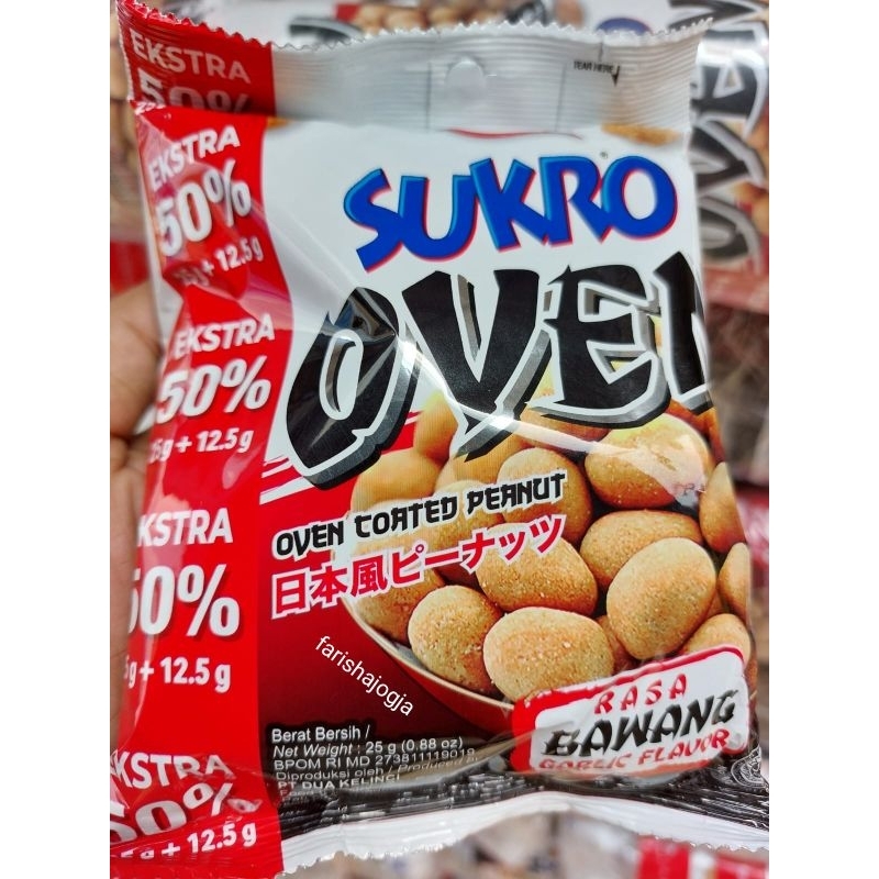 ✨ FSFF ✨ Kacang Sukro Oven 37,5 gram