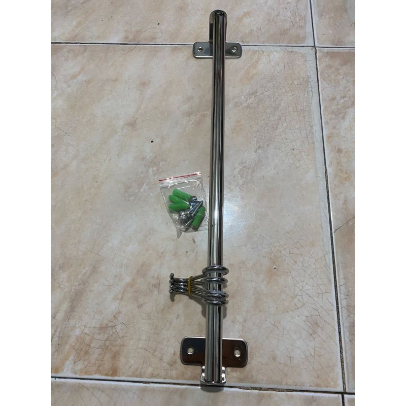 GANTUNGAN ALAT DAPUR SERBAGUNA STAINLESS SUS 304 / 40cm