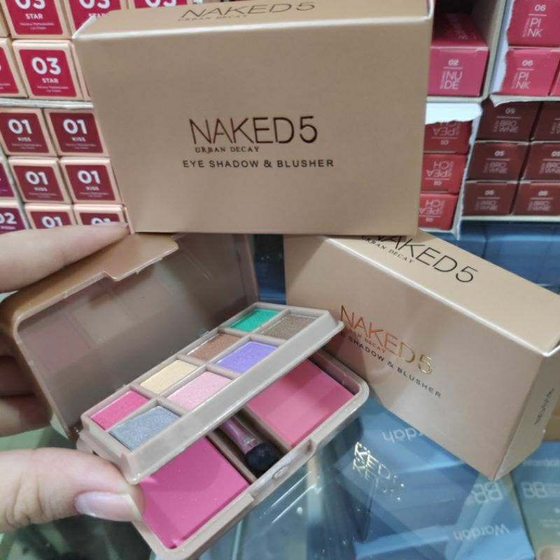 EYESHADOW NAKEDD +BLUSH ON 1SET