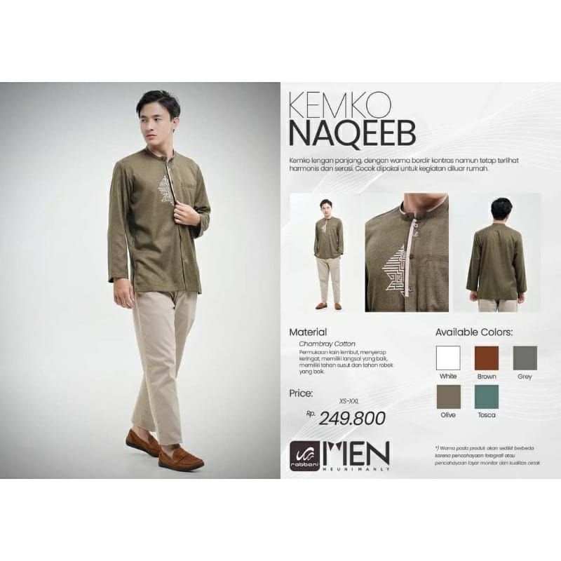 KEMKO NAQEEB BLG - KEMEJA KOKO RABBANI DISKON