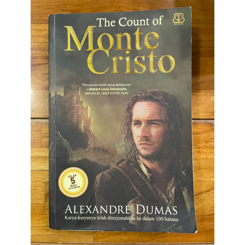 Novel Klasik The Count of Monte Cristo by Alexandre Dumas