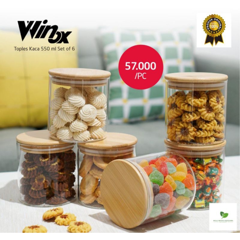 Toples Kaca Winox 550 ML