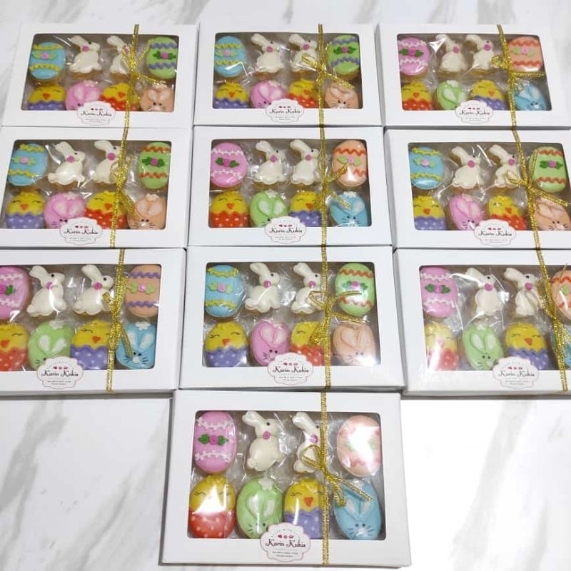SOUVENIR KUKIS BOX TEMA PASKAH