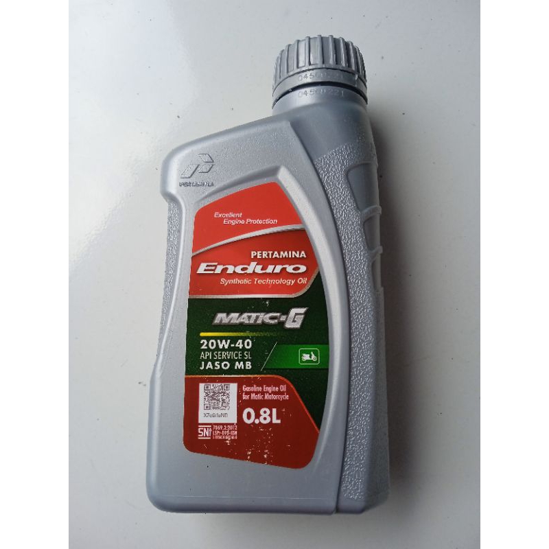 Oli Pertamina Enduro Matic G 0.8L
