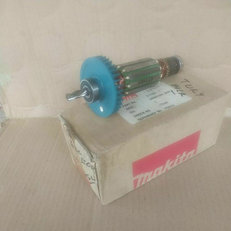 Armature/Angker Mesin Bor MAKITA HP 1620 / HP1620 Original Part Number 517458-1