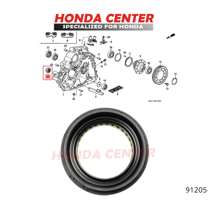 Seal cv joint as roda as kopel cople drive kanan kiri honda civic vti vtis 2001 2002 2003 2004 2005 matik manual