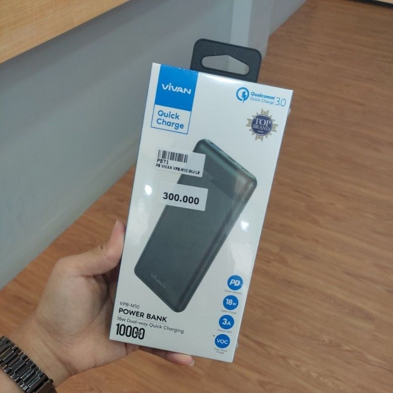 Powerbank Vivan 10000 mAh