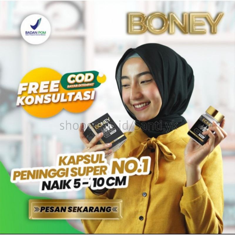 BONEY OBAT PENINGGI BADAN MENINGGIKAN BADAN ORIGINAL