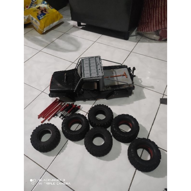 velg dan ban 3 set rc 2.2