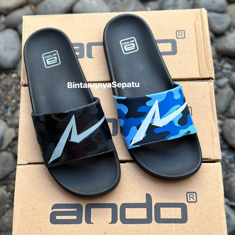 SANDAL PRIA SLOP SANTAI ANDO