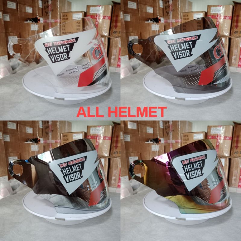 Kaca helm cx22,cx25,cx390,romeo,venom,2vision,vision1,2vista, dll