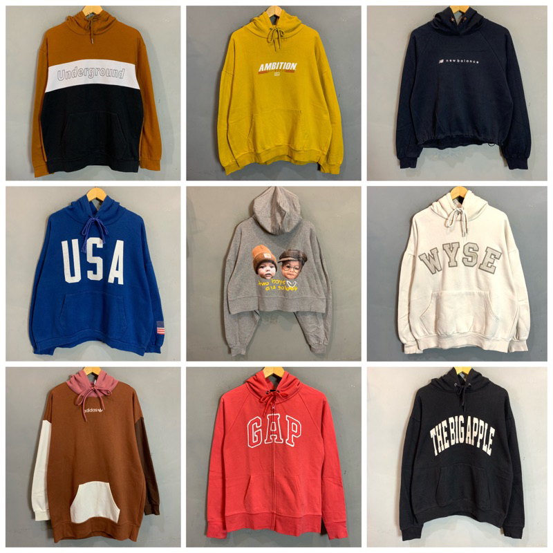 (4)HOODIE CREWNECK KAOS SWEATER JAKET