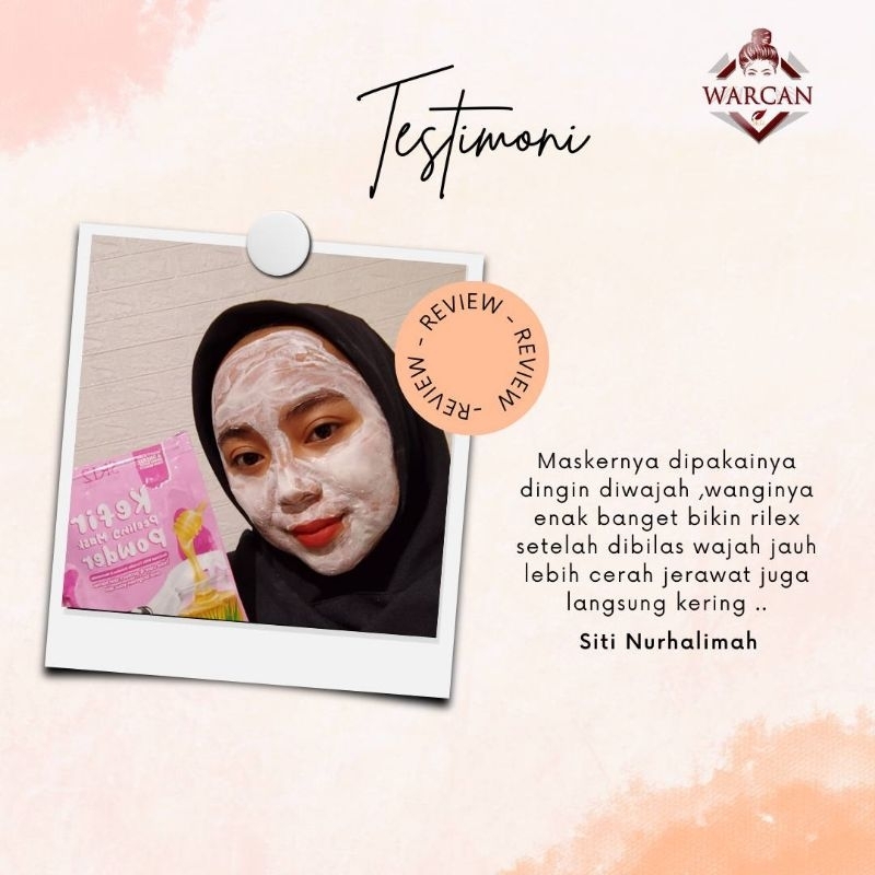Kefir Peeling Mask Powder Untuk Semua Jenis Kulit