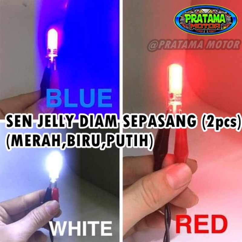 PROMO Lampu Senja Sen Jelly Diam Non Flash Sen Jelly Diam Harga Sepasang Universal