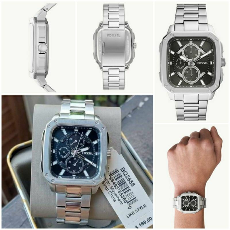 Jam Tangan F0ssil BQ2655 Silver