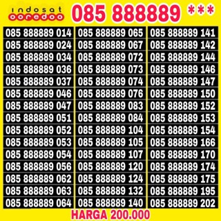 nomor cantik Indosat oredoo IM3