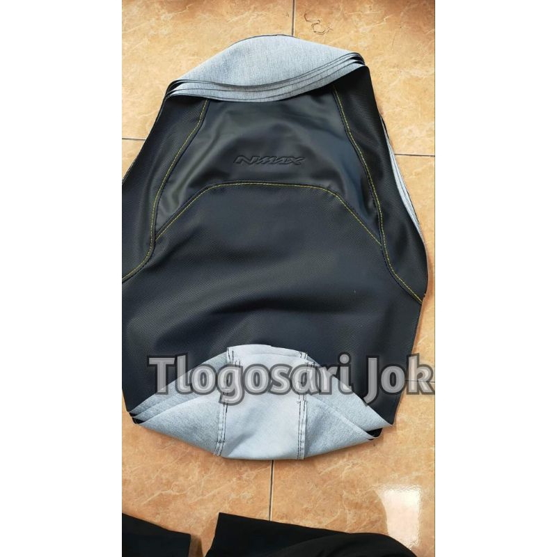 sarung jok motor nmax pcx bahan sbtech variasi amplas kulit jeruk