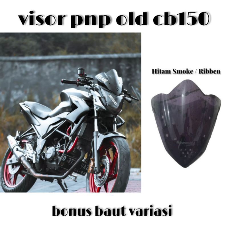 Visor ninja PNP old cb150r/verza 150