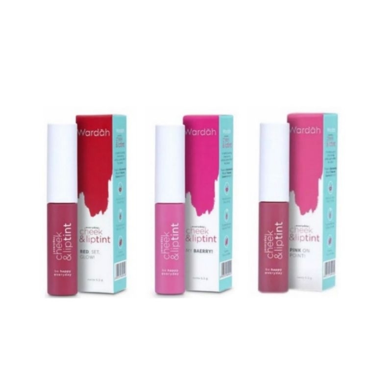 WARDAH Everyday Cheeck &amp; Lip Tint 5.5gr
