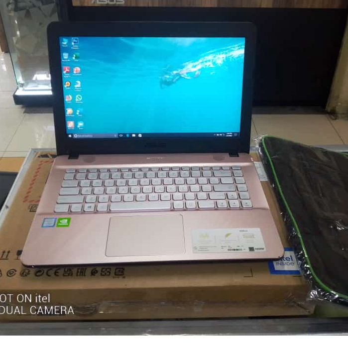 LAPTOP LEPTOP SECOND ASUS CORE i5 gen8 RAM 8GB SSD 128GB HDD 1TB VGA 2GB 14 INCH SLIM GENERASI BARU WINDOWS 10 ZOOM DESAING GAMING SIAP PAKAI