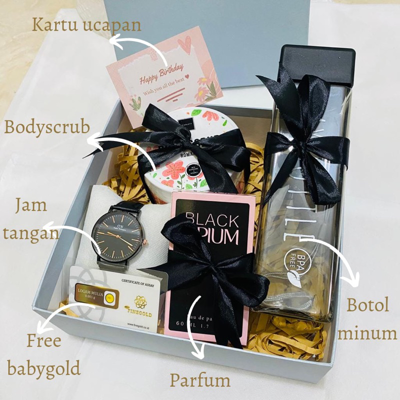 

GIFT BOX CEWEK SPECIAL KADO ULANG TAHUN HAMPERS CEWEK ANNIVERSARY