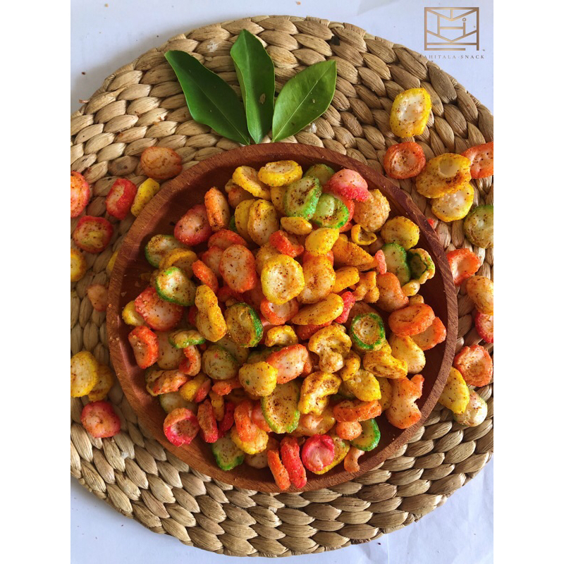 

Kerupuk Kancing 250 gram / 500 gram Pedas Gurih Renyah Bikin Nagih