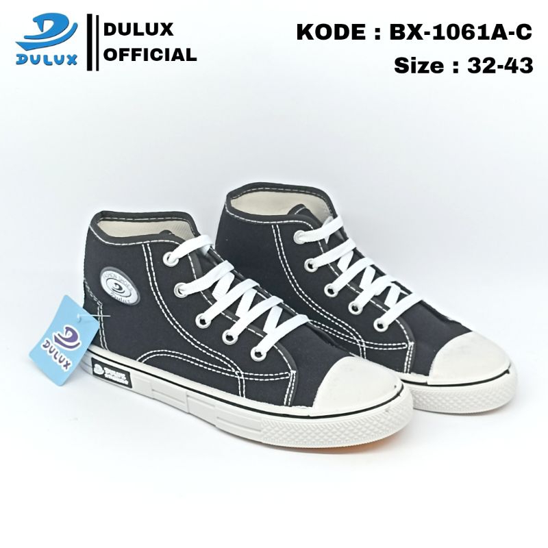 DULUX - SEPATU SNEAKERS HIGH UNISEX BX-1061A-B UKURAN 36-43