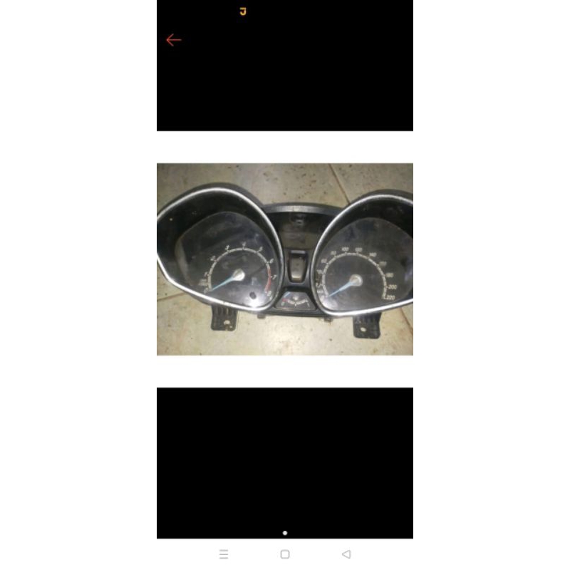spedometer ford fiesta 1.5