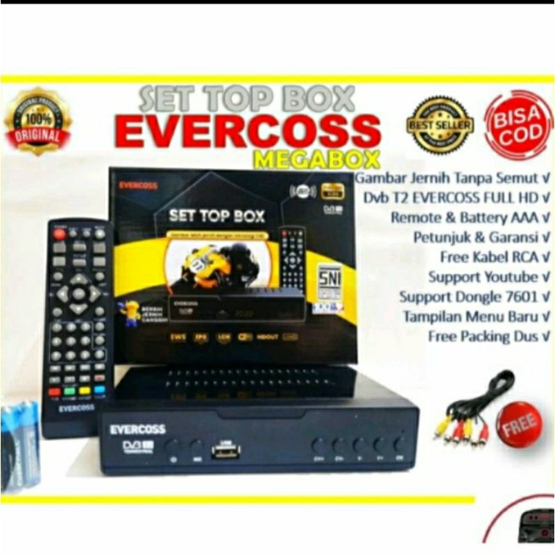 promo stb set top box evercoss